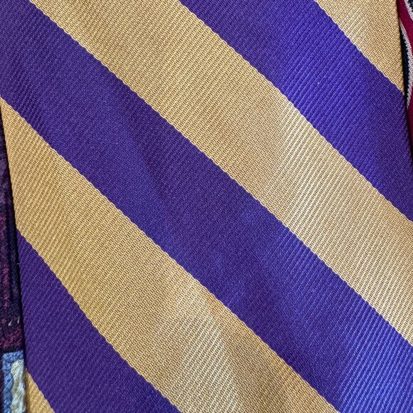 Robert Talbot Carmel Best of Class Nordstrom Silk Men Neck Tie W 3.25 x L 60 Lot - Picture 11 of 12